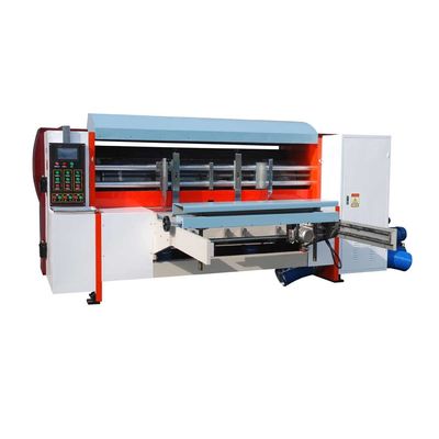 Kalite  Automatic Rotary Die Cutting Machine with Lead Edge Auto Feeder for 1400x2400mm Corrugated Carton Die Cutter fabrika