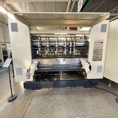Kalite  Max Width 2500 Mm Thin Blade Slitter Scorer Machine Making Corrugated Cardboard Equipped With 3 Kinds Of Scorer Mode Ensuring Processing fabrika