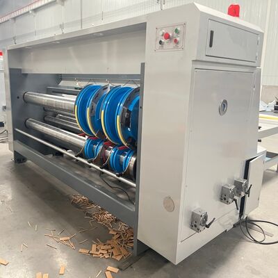 Kalite  PLC Control Rotary Slotting Machine With 4 Groups Knives Designed To Improve Slotting Accuracy And Operational Efficiency fabrika