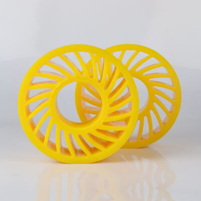 Kalite  Custom Polyurethane Sun Wheel No Crush Wheel with High Wear Resistance High Resilience and No Damage to Paper fabrika