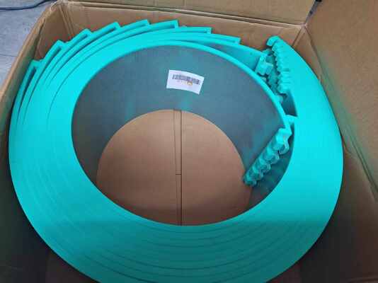 Kalite  Heat Wear Resistant Polyurethane PU Anvil Cover with Minimal Die-Cutting Pressure and Inner Steel Plate Structure for Rotary Die Cut fabrika
