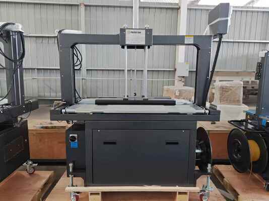 Kalite  Semi-Automatic 1200mm Carton Box Strapping Machine with One Year Warranty for Efficient Packing fabrika
