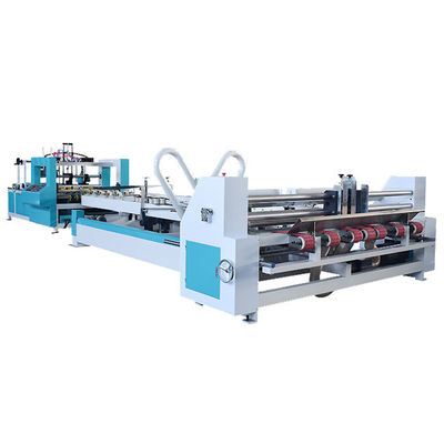 Kalite  2200 5 Layer Corrugated Carton Folder Gluer Machine with Automatic Dispensing Coating Carton Box Gluing Machine fabrika