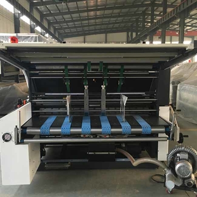 Oluklu Mukavva için PLC Yarı Otomatik Flüt Laminasyon Makinesi