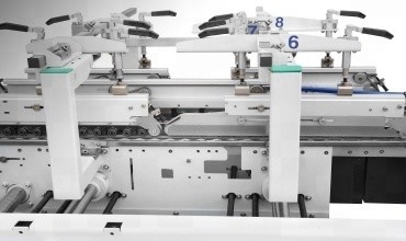 Karton Kutu İçin 4 ve 6 Nokta Yüksek Hızlı Soğuk Katlama ve Yapıştırma Makinesi