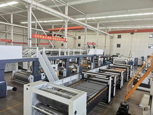Yüksek Hızlı Yüksek Kapasiteli Karton Kutu Yapımı Ekipmanı 150m / Min