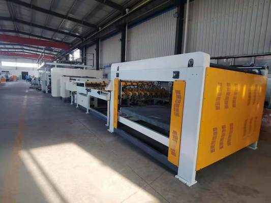 2 Katlı Tek Duvar Oluklu Mukavva Üretim Hattı Otomatik 440v
