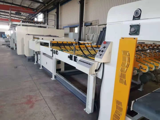 2 Katlı Tek Duvar Oluklu Mukavva Üretim Hattı Otomatik 440v