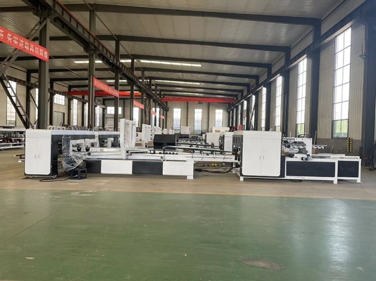 Karton Kutu İçin Oluklu Otomatik Kutu Klasör Yapıştırma Makinesi