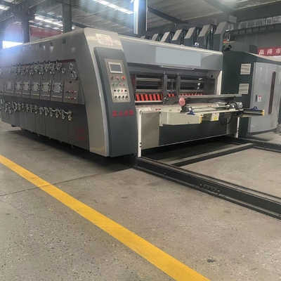 Otomatik Oluklu Karton Flekso Baskı Makinesi Kurşun Yem Besleyici Yerleştirme