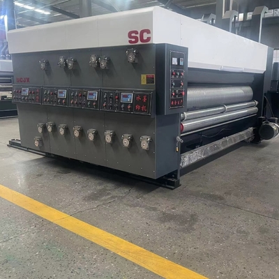 Otomatik Oluklu Karton Flekso Baskı Makinesi Kurşun Yem Besleyici Yerleştirme