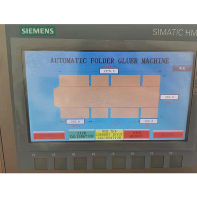 Karton Kutu Otomatik Klasör Tutkal 1000mm Vakum Emme Besleme
