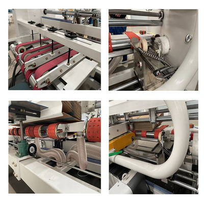 Karton Kutu Otomatik Klasör Tutkal 1000mm Vakum Emme Besleme