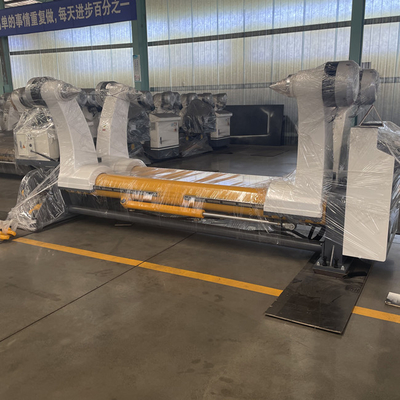 Oluklu Mukavva Üretim Hattı 1400mm için Hidrolik Değirmen Rulo Standı