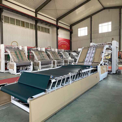 Oluklu Levha tutkal yapıştırma makinesi 6mm Maksimum Laminasyon Kalınlığı