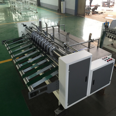 Otomatik Bölme Levhası Oluklu Döner Slotter Makinesi 1600 Model Alaşımlı