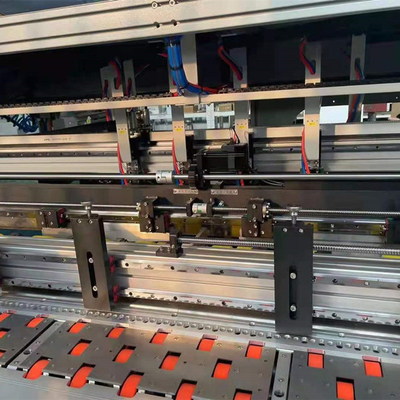 Dijital Yerleştirme Oluklu Döner Slotter Makinesi 2500mm Genişlik 3400kg