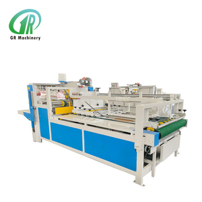Karton Yüksek Verimlilik İçin 2800mm Yarı Otomatik Klasör Yapıştırma Makinesi