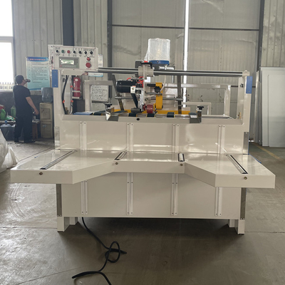 Yarı Otomatik Oluklu Mukavva Klasör Yapıştırma Makinesi 2800 Model Çalışma Platformu