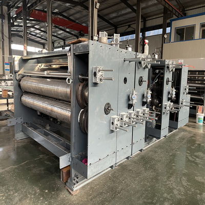 Yüksek Hızlı Oluklu Mukavva Flekso Yazıcı 150m/Dk