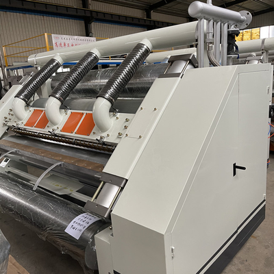 Buharlı Isıtma Tek Yüz Oluklu Makinesi 2000mm Çalışma Genişliği