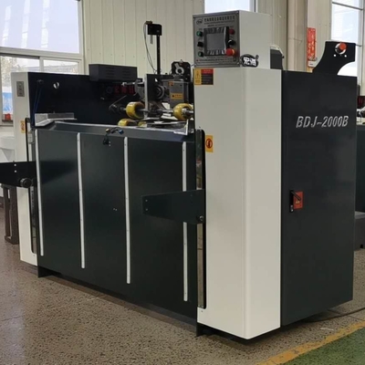 Yarı Otomatik Karton Kutu Dikiş Makinası Çift Servo Motorlu PLC Kontrollü