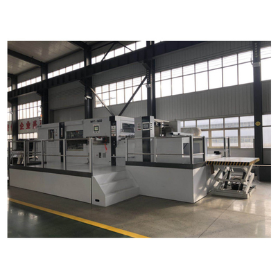 PLC Hidrolik Otomatik Kırma Oluklu Mukavva Kalıp Kesme Makinesi