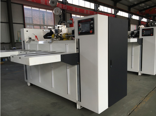 Kağıt Kutu Yapımı İçin Mitsubishi Çift Servo Otomatik Karton Kutu Dikiş Makinesi