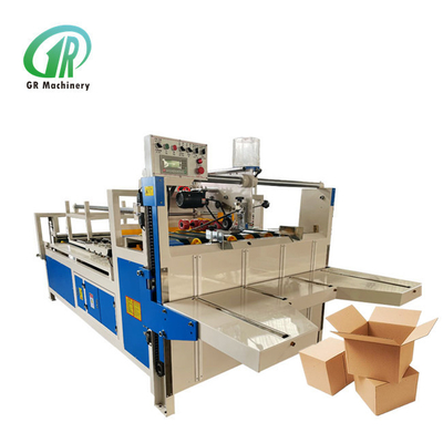 50mm Min Yapıştırma Genişliği Oluklu Karton Klasör Yapıştırma Makinesi