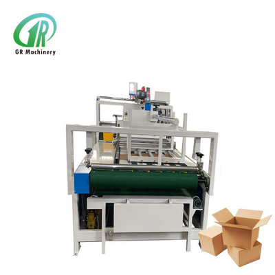 Min Kağıt Kalınlığı 2mm ile 2800mm Oluklu Karton Klasör Yapıştırma Makinesi