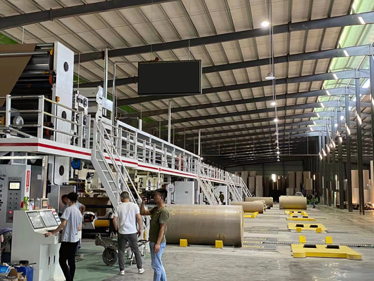 45KW PLC Karton Kutu Yapma Makinesi Yüksek Hız