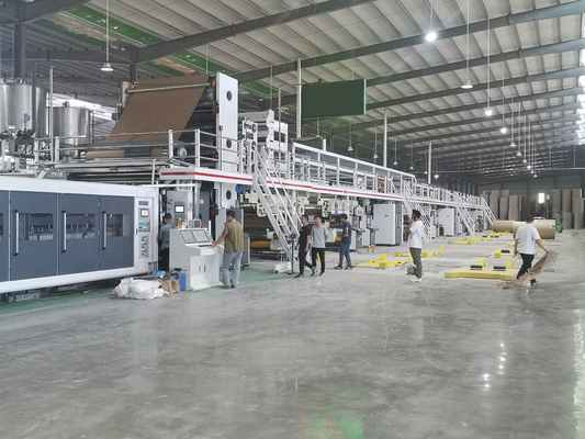 Otomatik Karton Oluklu Kutu Üretim Hattı PLC Kontrolü