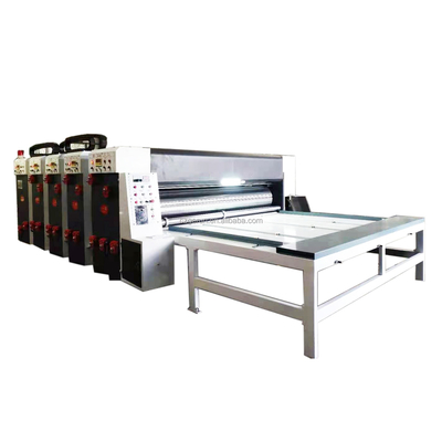 900-1600mm Genişlik Oluklu Mukavva Flekso Baskı Makinesi ±0.1mm Hassasiyet