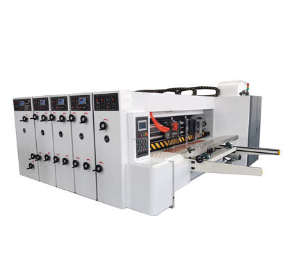 1-6 Renk 1628 Oluklu Mukavva Flekso Baskı Makinası / Ekipmanı