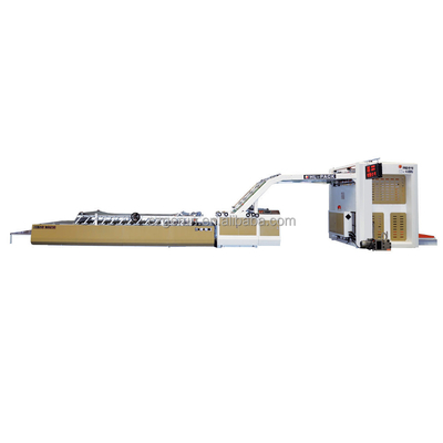 Oluklu Levha Yapıştırma Yapıştırma Flüt Laminasyon Makinesi 6mm Kalınlık 1200mm Genişlik