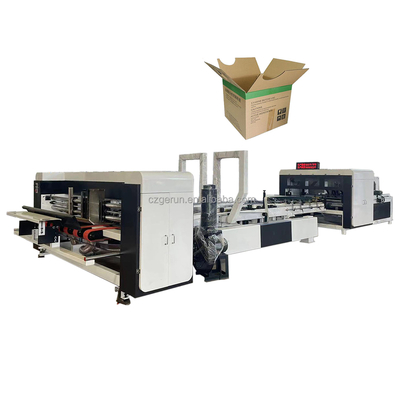 PLC Kontrollü Gluer Makine Min Yapıştırma Uzunluğu 150mm