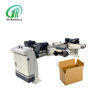 PLC ile kontrol edilen dalgalanmış karton üretim hattı Max Φ1500mm Kağıt taşıyıcı çapı