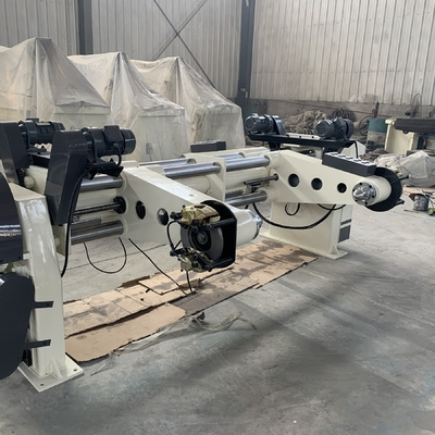 PLC ile kontrol edilen dalgalanmış karton üretim hattı Max Φ1500mm Kağıt taşıyıcı çapı