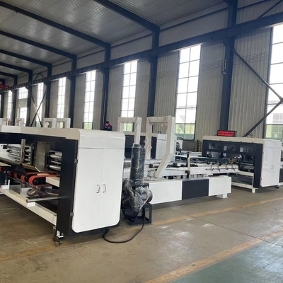 Bilgisayarlı Yüksek Hızlı Otomatik Oluklu Karton Klasör Yapıştırma ve Dikiş Makinası