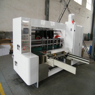 Enerji tasarrufu yapar Gürültülü Rotary Slotter Makinesi 350/530mm Max Slotting Derinliği