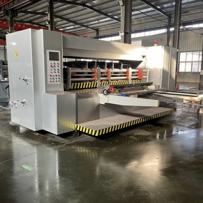 Elektrik Kontrol Sistemi Rotary Slotter Makine Max Creasing Hız 150m/Min