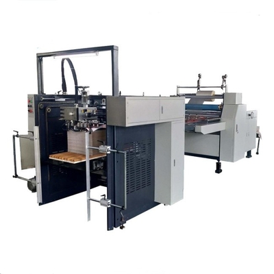 Maksimum Genişliği 1200mm Sınırsız Laminasyon Uzunluğu İçin Otomatik Flüt Laminatör Makinesi