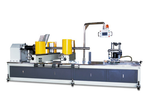Tz-100 Dört Başlı Cnc Kağıt Tüp Yapma Makinesi Tek Bıçak