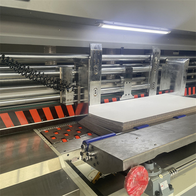 Yüksek Hızlı Flexo Gürültülü Kutusu Baskı Makinesi Chrome Plating Yüzey Tedavisi