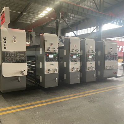 Yüksek Hızlı Flexo Gürültülü Kutusu Baskı Makinesi Chrome Plating Yüzey Tedavisi