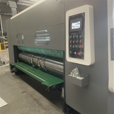 Flexotest baskı yuvarlak rotary ölçekli kesme yığma makinesi