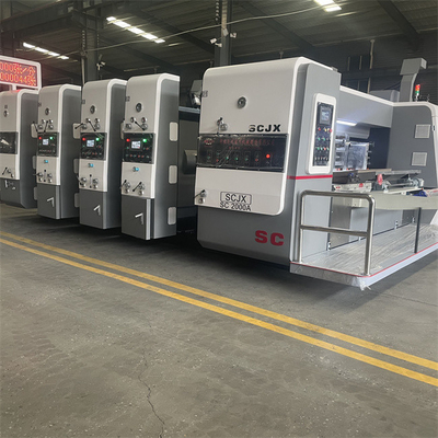 Baskı Silindir Dinamik Denge Baskı Makinesi Slotter Karton Kutusu Makinesi