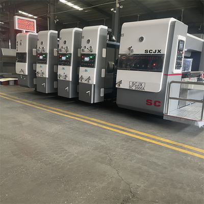 Baskı Silindir Dinamik Denge Baskı Makinesi Slotter Karton Kutusu Makinesi