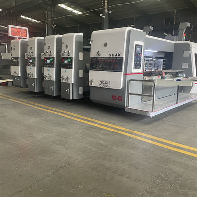 Flexo baskı karton kutusu için döşeme kesme makinesi