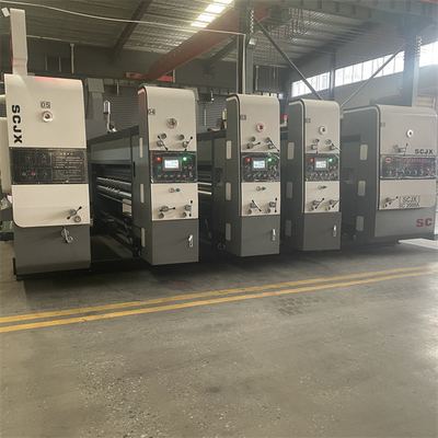 1-6 Renkli Fleksosürücü Makine Kromo Çaplama Çap Hızı 100-300m/Min